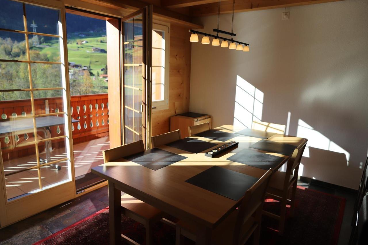 Apartamento Excellent Flat With A Fantastic View Of The Eiger! Grindelwald Exterior foto
